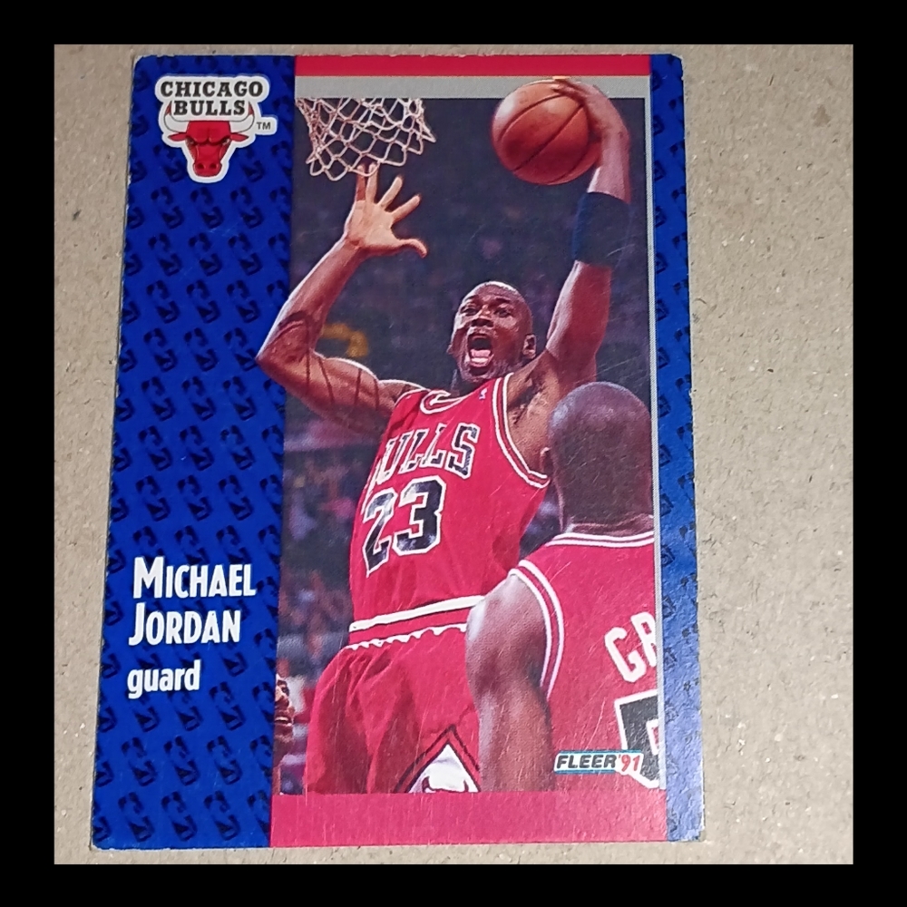 Michael Jordan Fleer91 Card mint condition